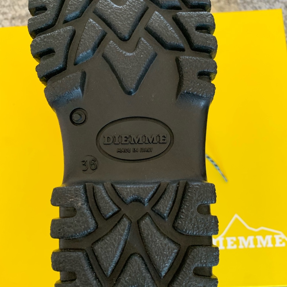 Diemme Anatra Suede Rainboot in Black - Picture 3 of 4